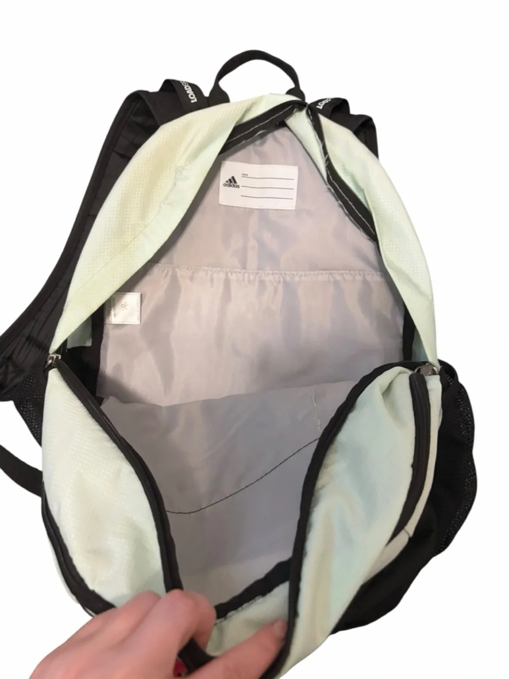 adidas Mint and Black Everyday Backpack